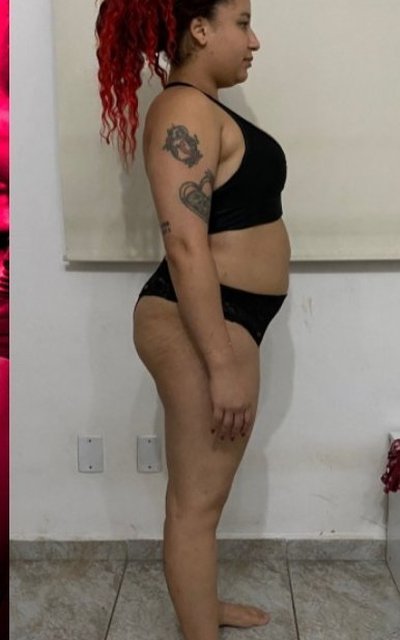 Aluna antes